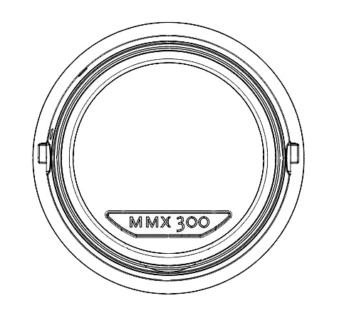 Housing right MMX 300 Facelift