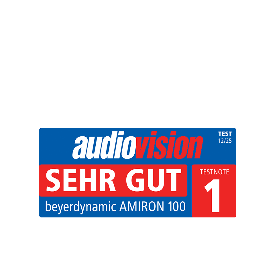 audiovision - sehr gut - beyerdynamic AMIRON 100 - beyerdynamic