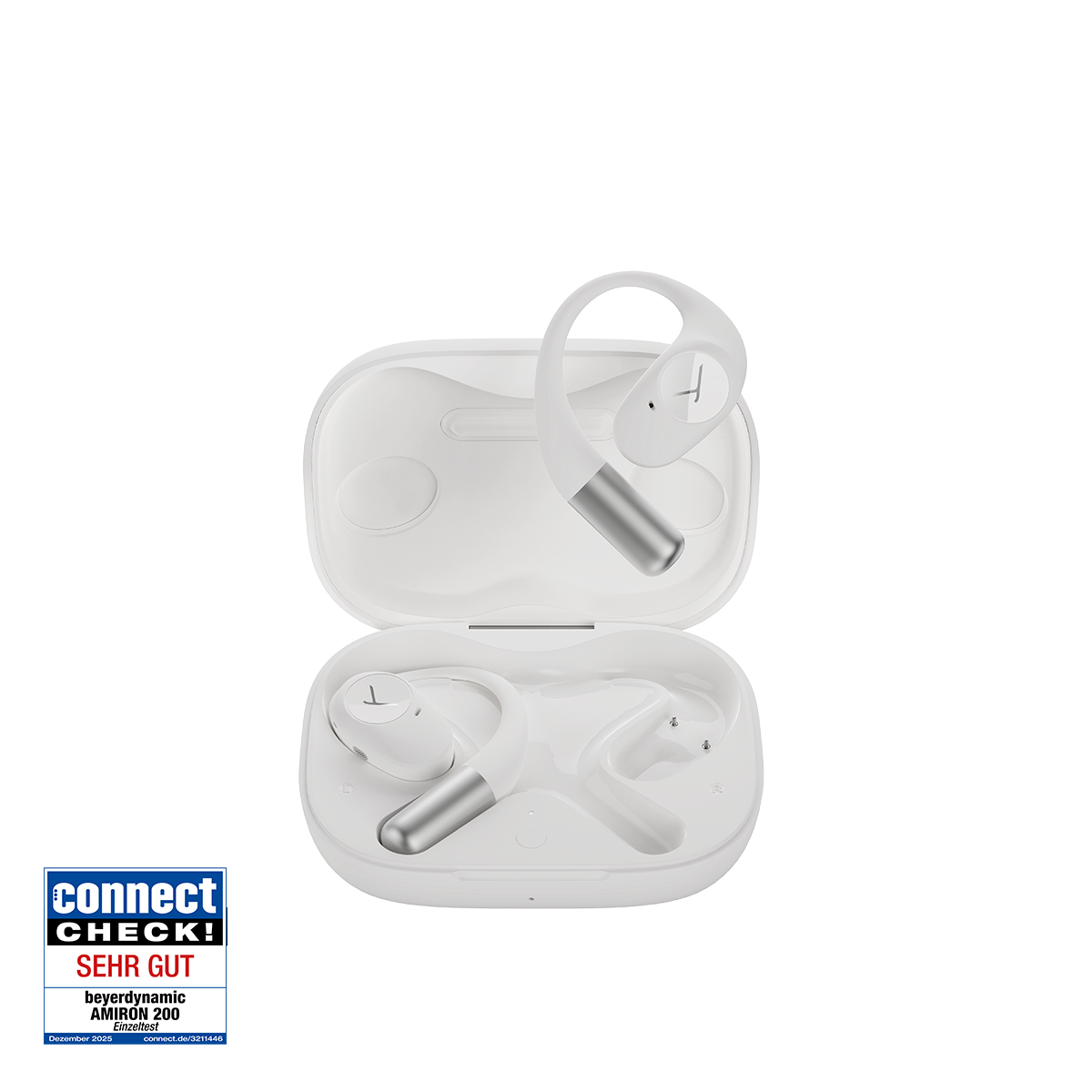 イヤホン beyerdynamic AMIRON 200 white Beyerdynamic Amiron 200 True Wireless Earphones - White | Sweetwater