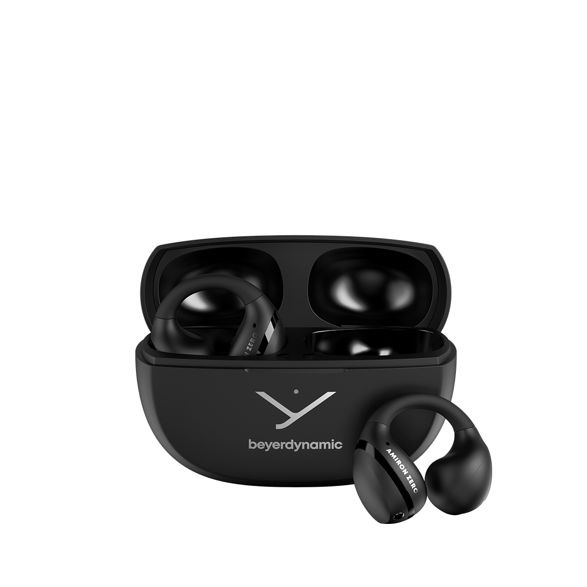 AMIRON ZERO Black - Open-Ear Clip Earbuds | beyerdynamic