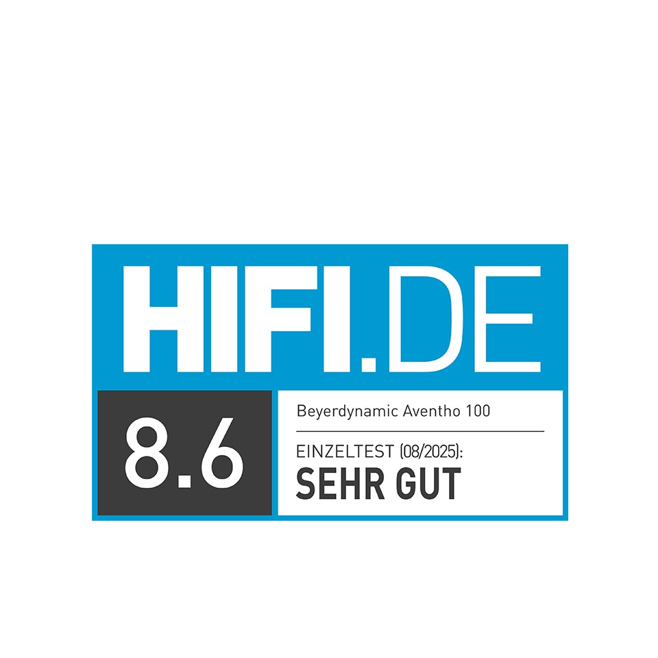 HIFI.DE Award AVENTHO 100 - beyerdynamic