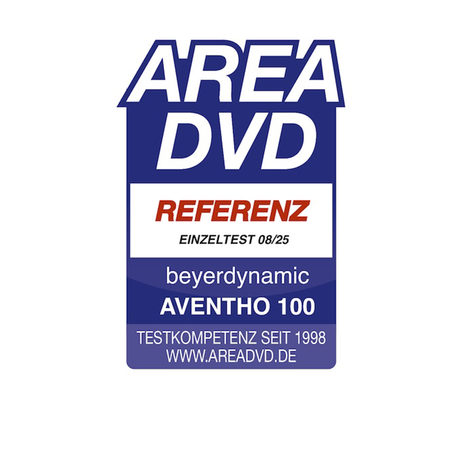 AREA DVD Referenz AWARD - AVENTHO 100 - beyerdynamic