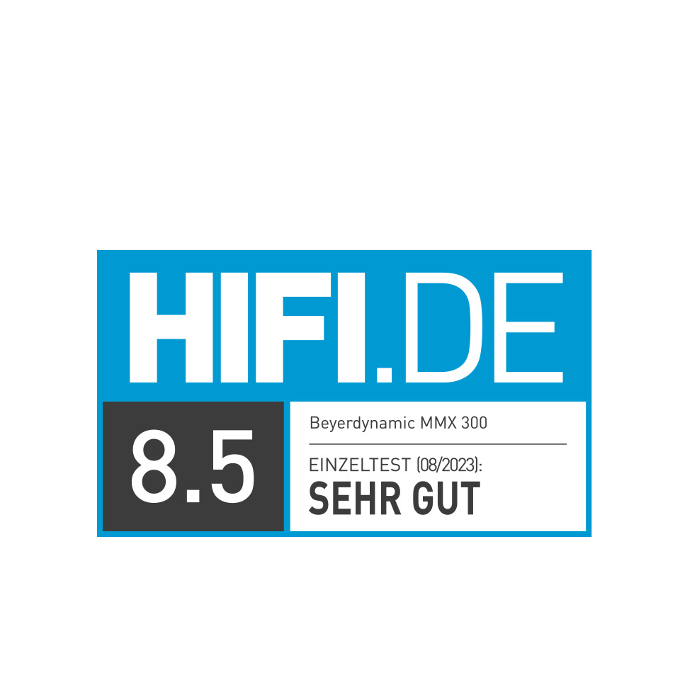 Hifi.de Test MMX 300 2023 | beyerdynamic