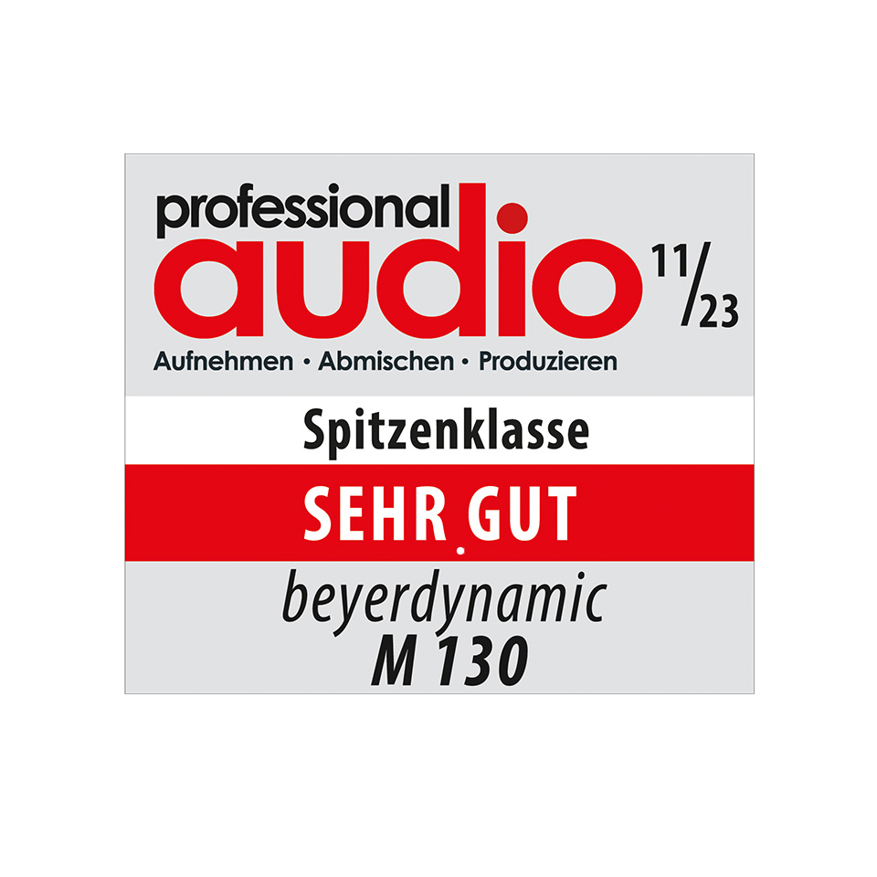 Professional Audio Award M 130