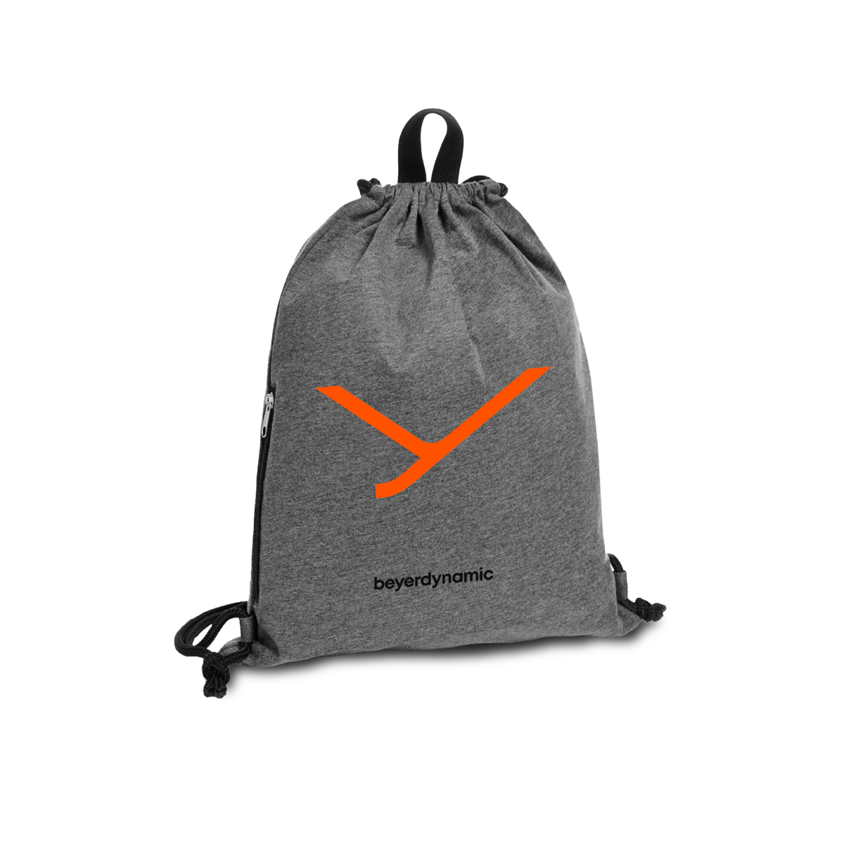 Drawstring bag backpack with beyerdynamic logo