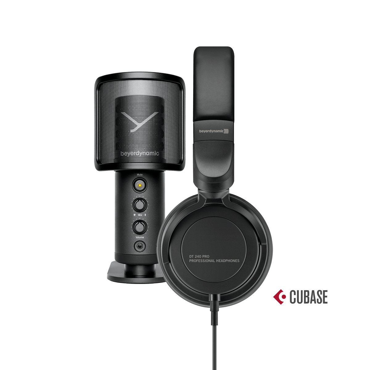 Creator 24: Studiokopfhörer DT 240 PRO & FOX USB Studio Mikrofon - beyerdynamic