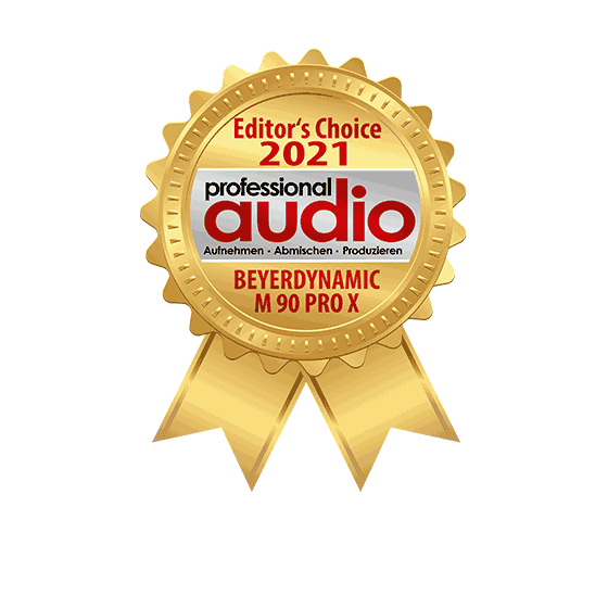 M 90 PRO X beyerdynamic award - editor's choice professional audio