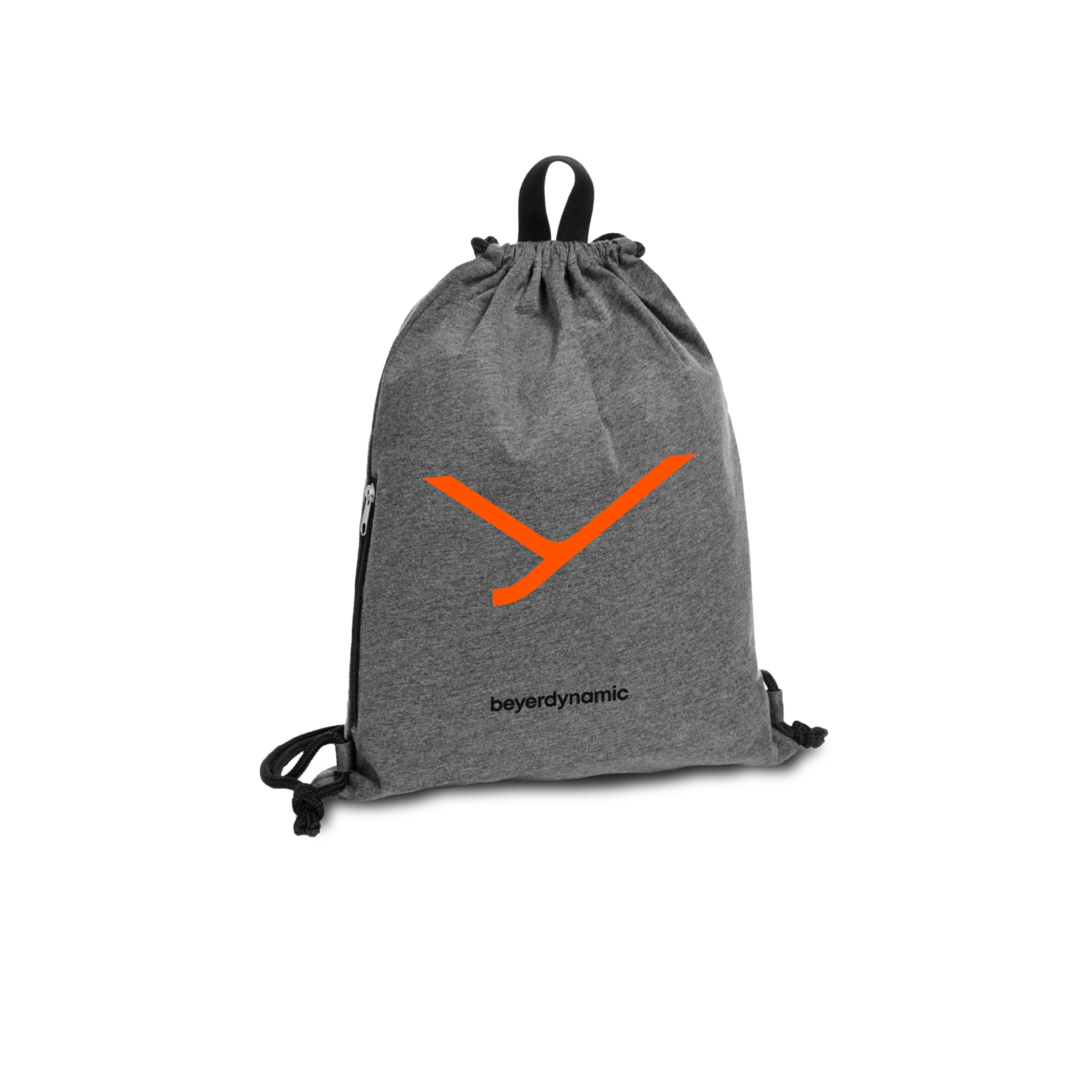 Drawstring bag backpack with beyerdynamic logo