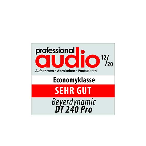 DT 240 PRO professional audio Award | beyerdynamic