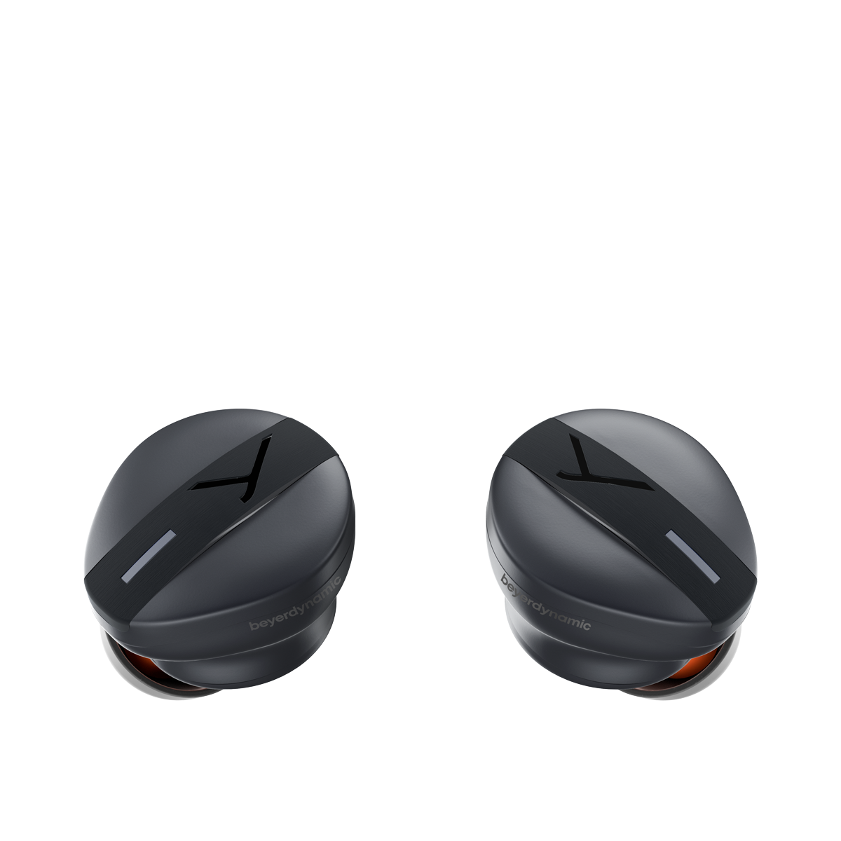 Free BYRD - True Wireless In-Ear mit ANC - Farbe: schwarz, Frontalansicht | beyerdynamic