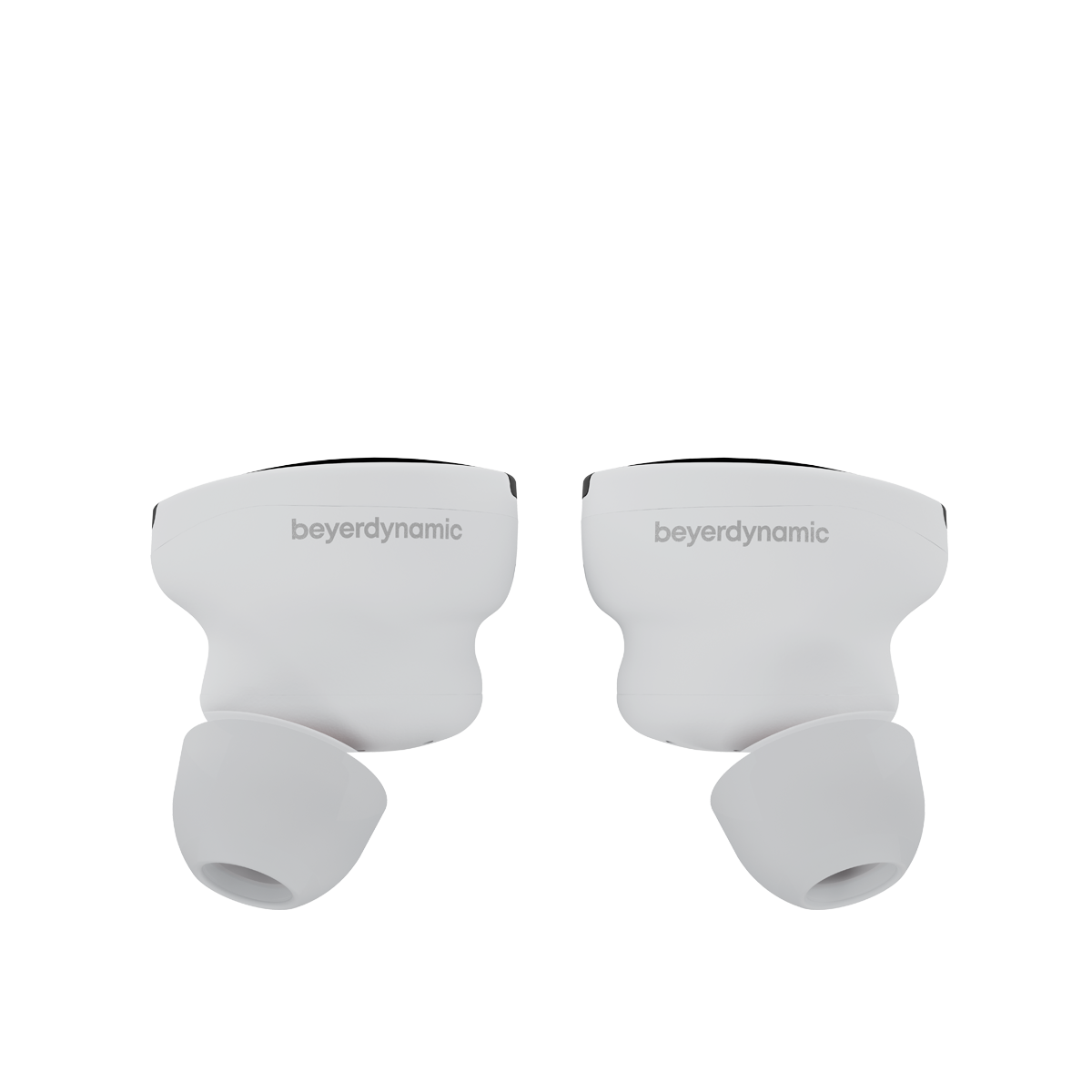 Free BYRD - True Wireless In-Ear with ANC - Color: grey - back view | beyerdynamic
