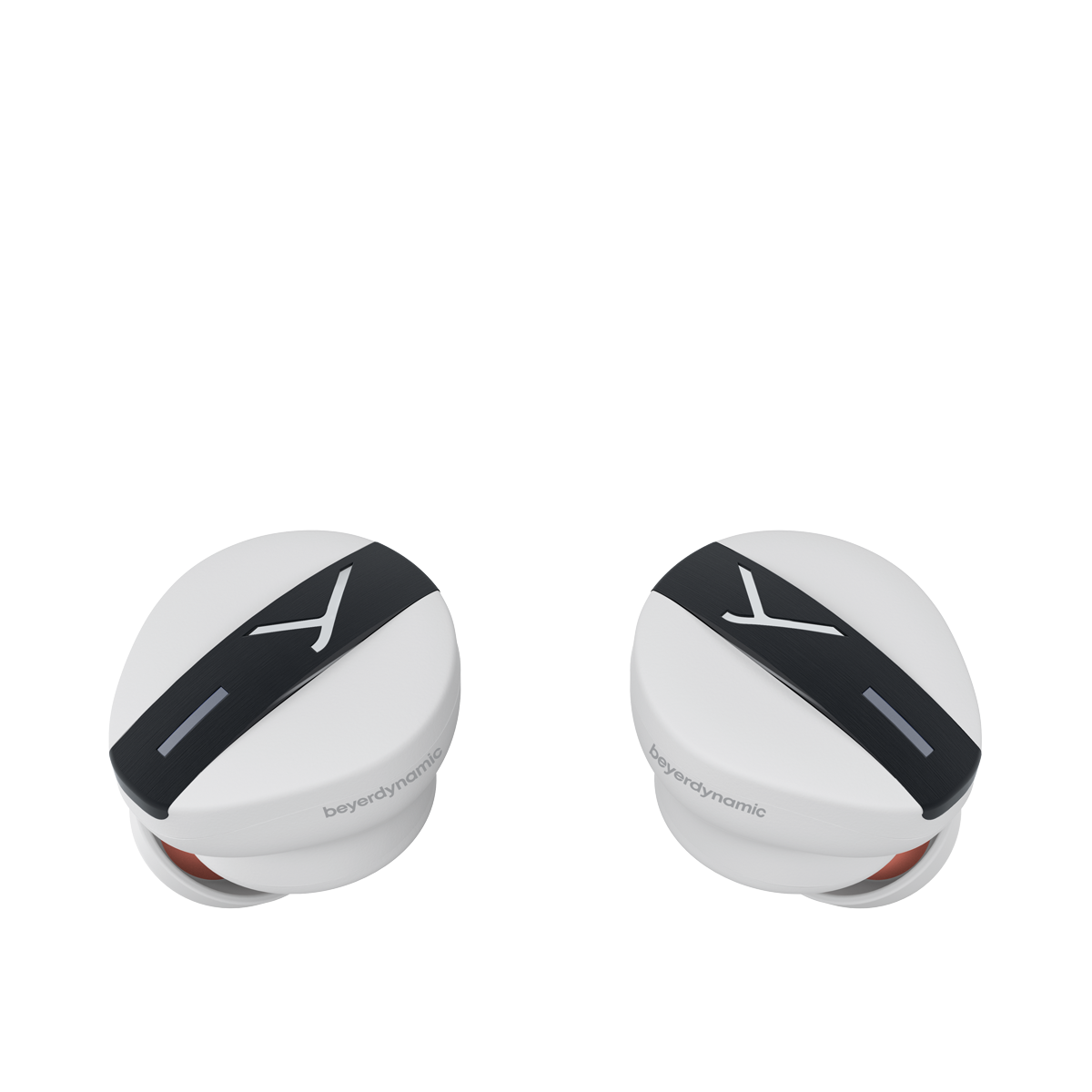 Free BYRD - True Wireless In-Ear with ANC - Color: grey - front view | beyerdynamic